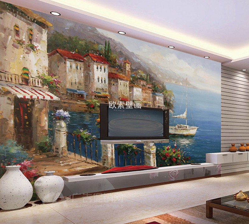 OADSO欧索个性定制壁画/油画C049 - Buy Product on diywallpapers.com